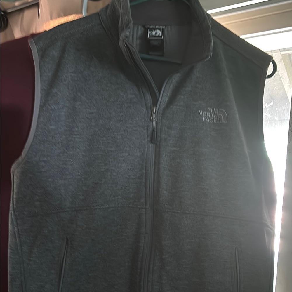 The North Face Gray Outdoor Vest